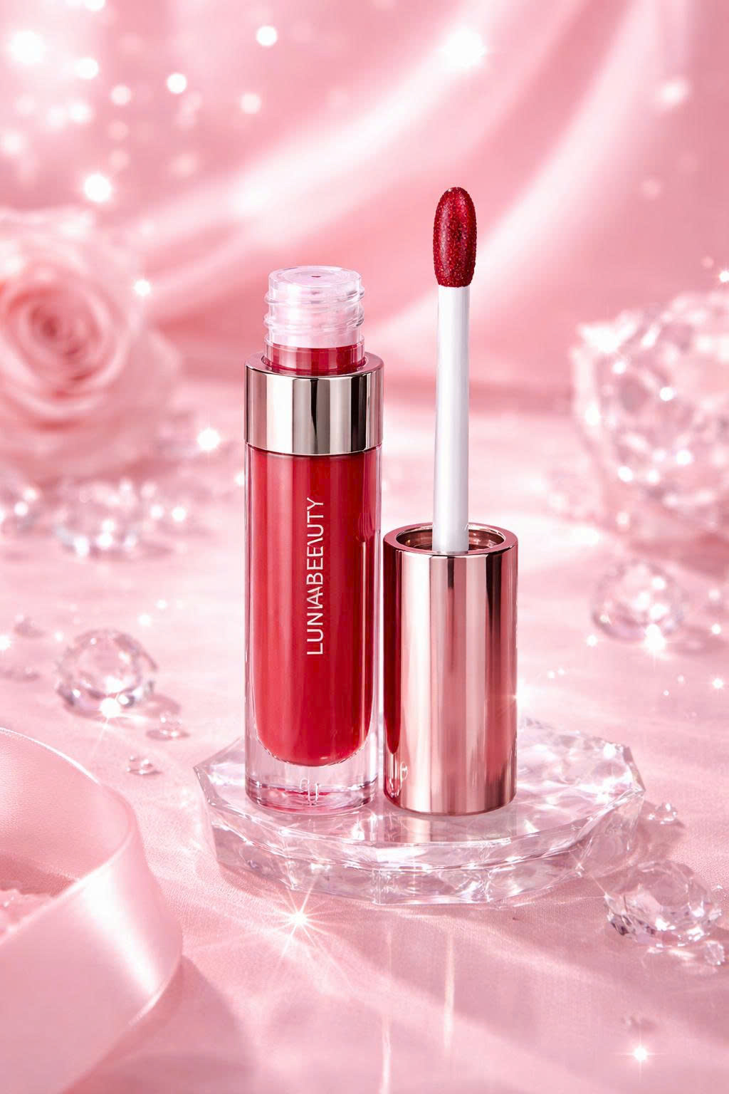 Son tint bóng mày đỏ Cherry